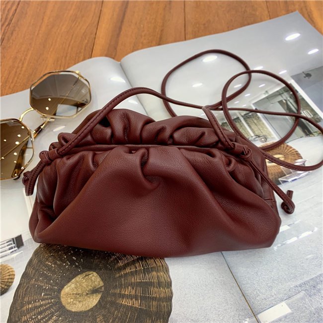 Bottega Veneta The Pouch 20 Reddish Brown